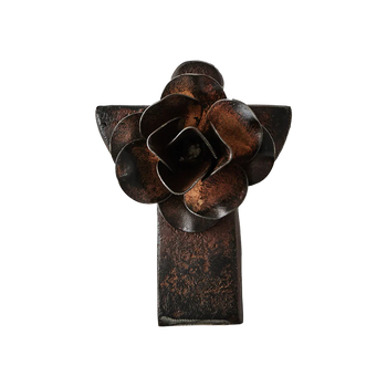 Jan Barboglio Angelito Flower Iron Sculpture